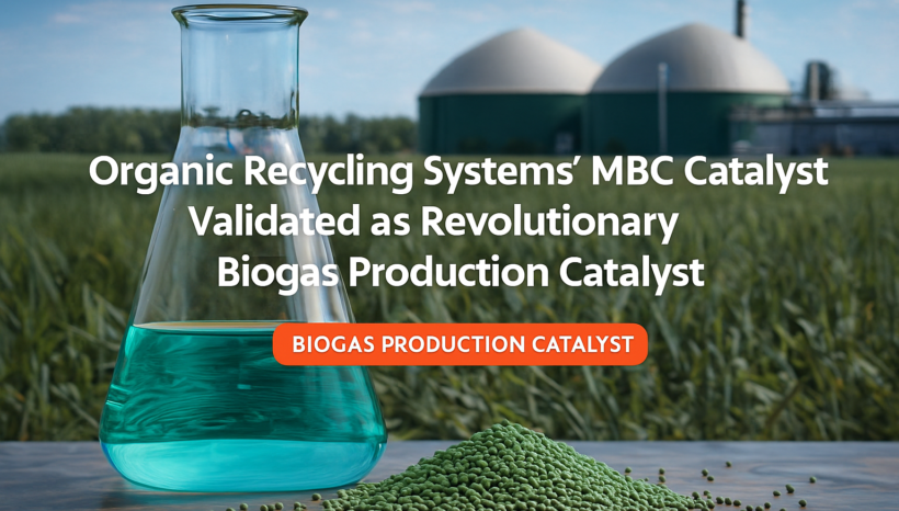 Revolutionizing Biogas Production: ORS’s MBC Catalyst Sets a New Benchmark