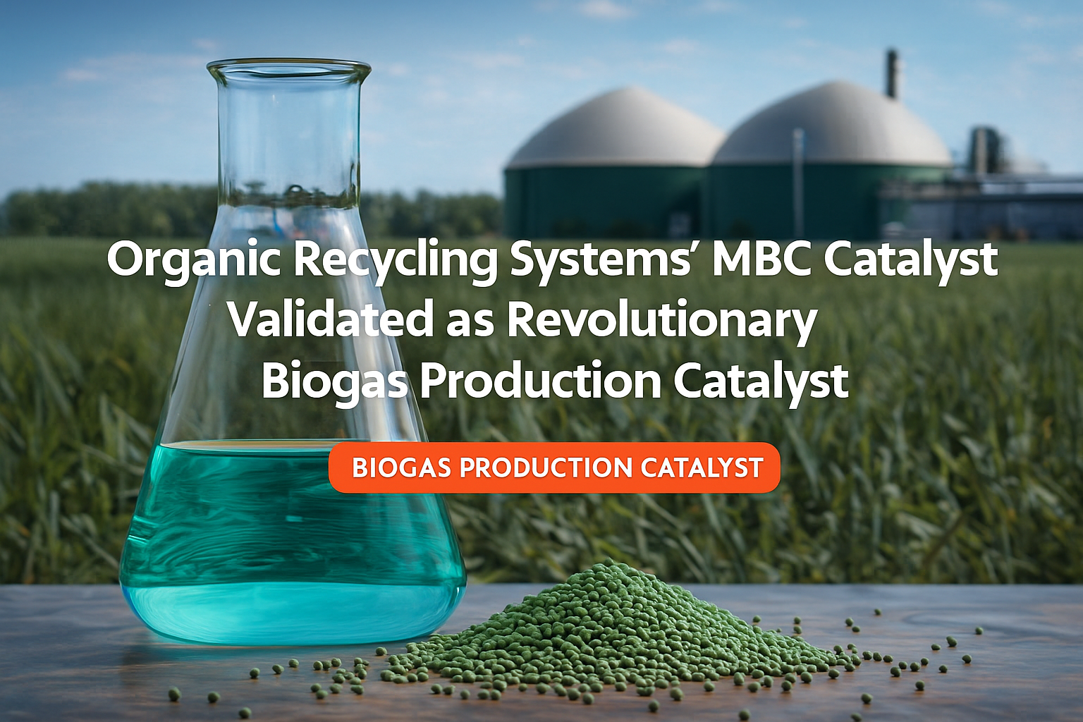 MBC Catalyst for Biogas Production