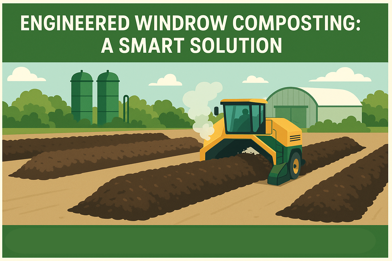 Engineered Windrow Composting