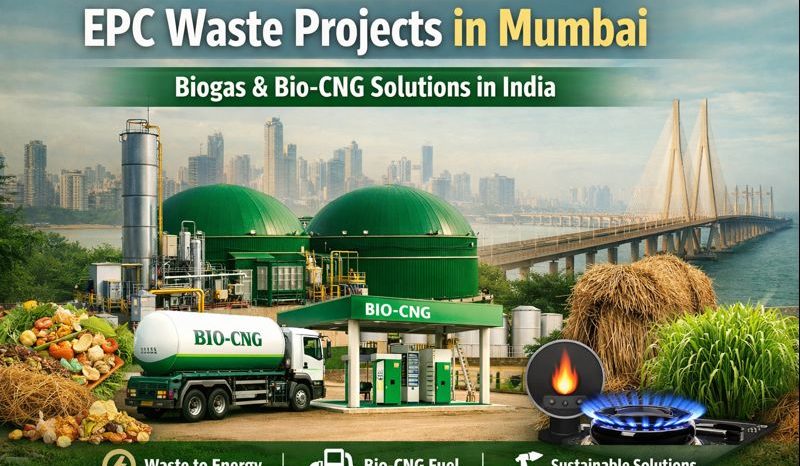 EPC Waste Projects in Mumbai: Boosting Eco-Friendly Biogas & Bio-CNG Solutions in India