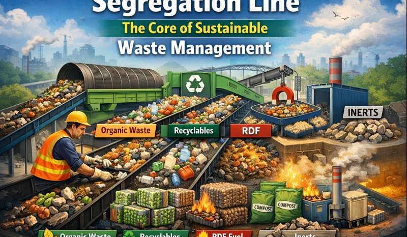 Segregation Line: The Core of Sustainable Waste Management Segregation Line: The Core of Sustainable Waste Management