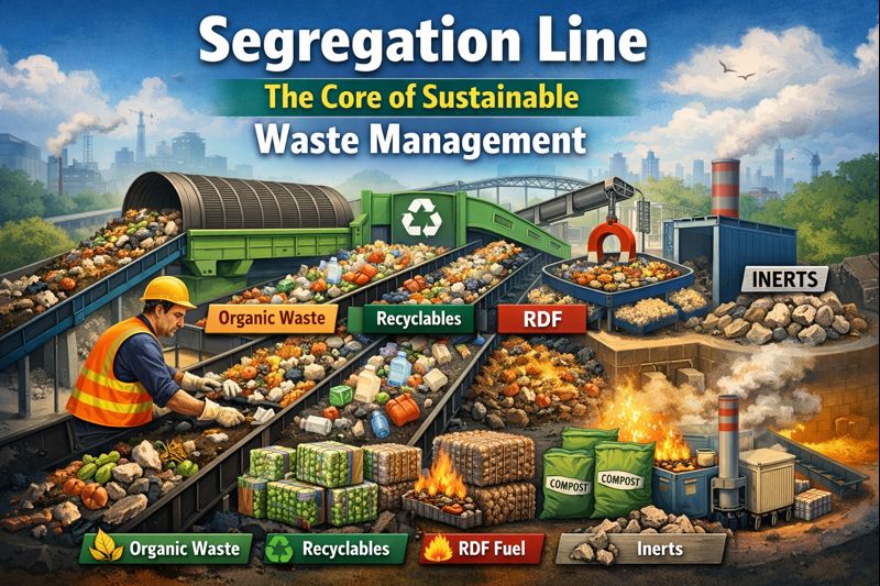 Segregation Line: The Core of Sustainable Waste Management