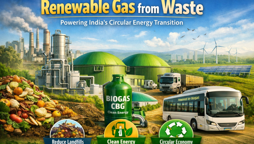 Renewable Gas from Waste: Powering India’s Circular Energy Transition