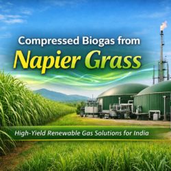 Compressed Biogas from Napier Grass: A High-Yield, Scalable, and Bankable Renewable Gas Solution for India