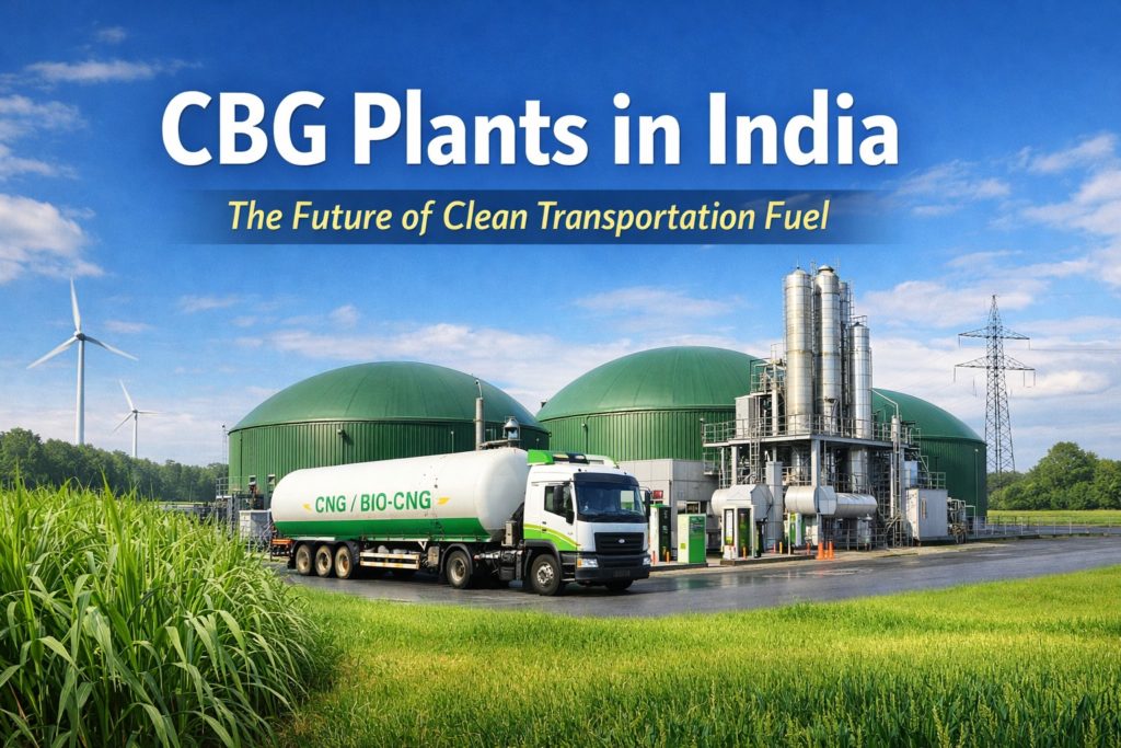 CBG plants in India converting waste into clean transportation fuel