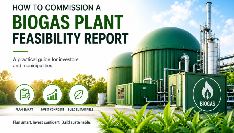 How to Commission a Biogas Plant Feasibility Report: A Practical Guide for Investors and Municipalities How to Commission a Biogas Plant Feasibility Report: A Practical Guide for Investors and Municipalities