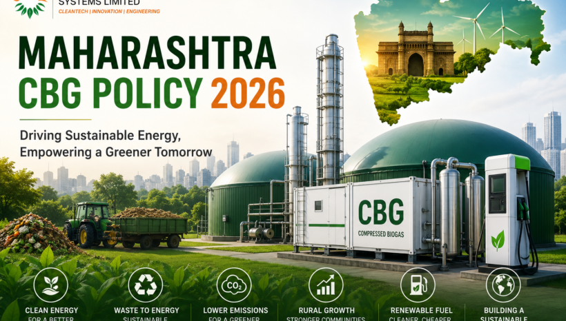 Maharashtra CBG Policy 2026: Driving the Future of Sustainable Bioenergy and Carbon Reduction in India