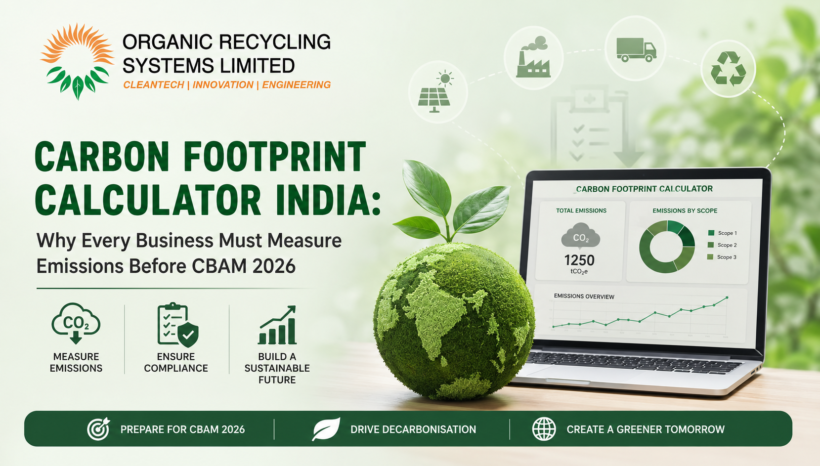 Carbon Footprint Calculator India: Why Every Business Must Measure Emissions Before CBAM 2026 Carbon Footprint Calculator India: Why Every Business Must Measure Emissions Before CBAM 2026