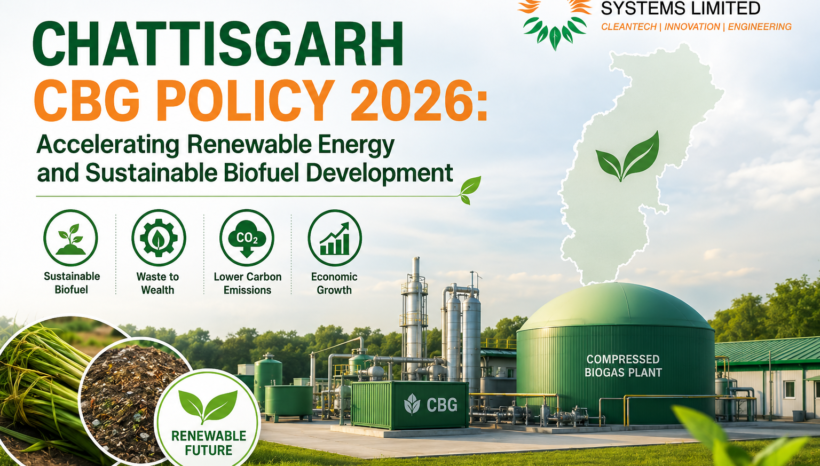 Chattisgarh CBG Policy 2026: Accelerating Renewable Energy and Sustainable Biofuel Development