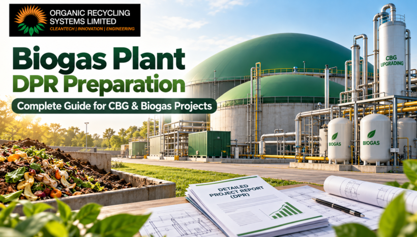 Biogas Plant DPR Preparation: Complete Guide for CBG and Biogas Projects Biogas Plant DPR Preparation: Complete Guide for CBG and Biogas Projects